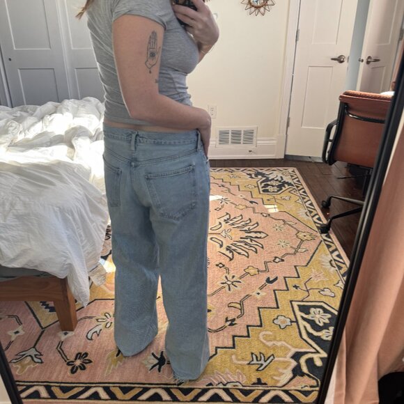 AGOLDE Low Slung Baggy Jeans sz 28 - Picture 2 of 6